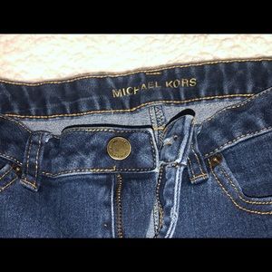 MK denim capris